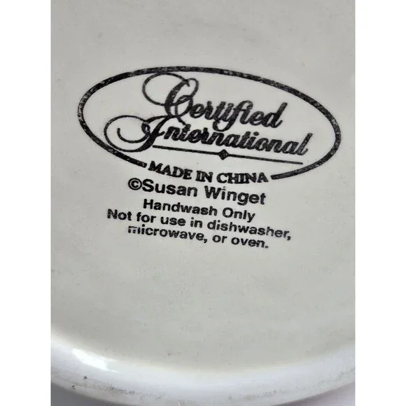 Susan Winget Mug Christmas Certified International 3D Ceramic Tree Fireplace Cup - Picture 12 of 16